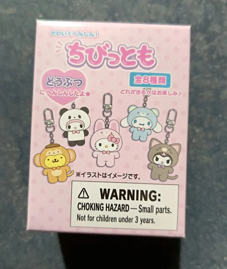 Genuine Sanrio fruit Insects animals V2 collection Series Blind Box Fashion Blind Box Kawaii Character Decoration Birthday Gift