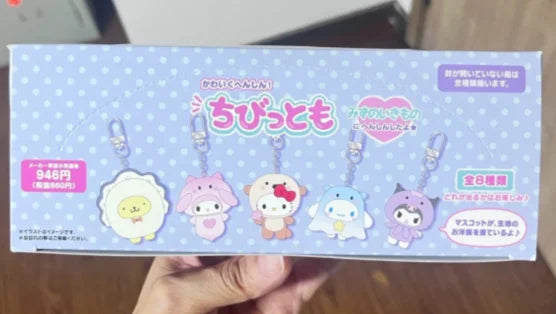 Genuine Sanrio fruit Insects animals V2 collection Series Blind Box Fashion Blind Box Kawaii Character Decoration Birthday Gift